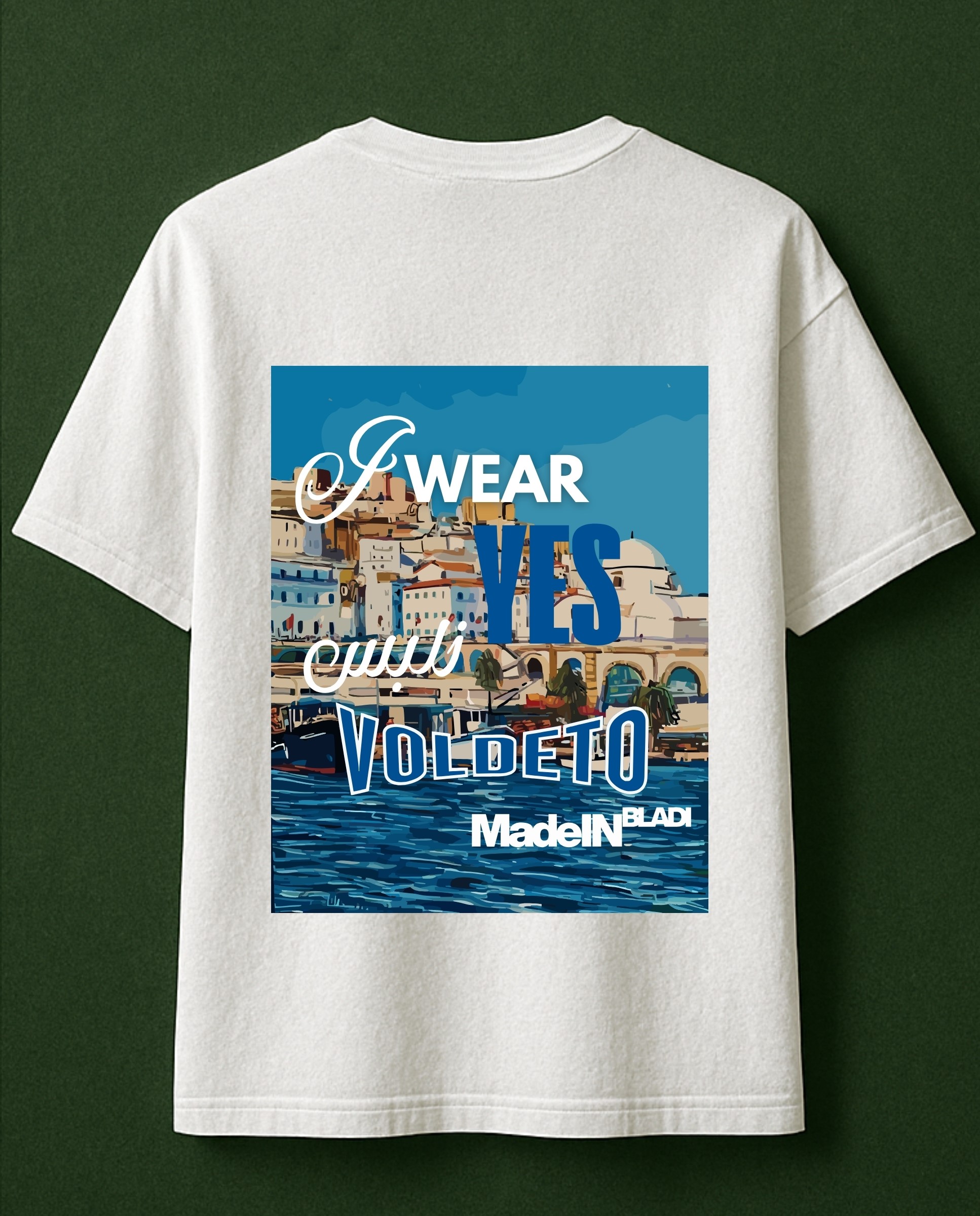 VOLDETO Cropped Shirt